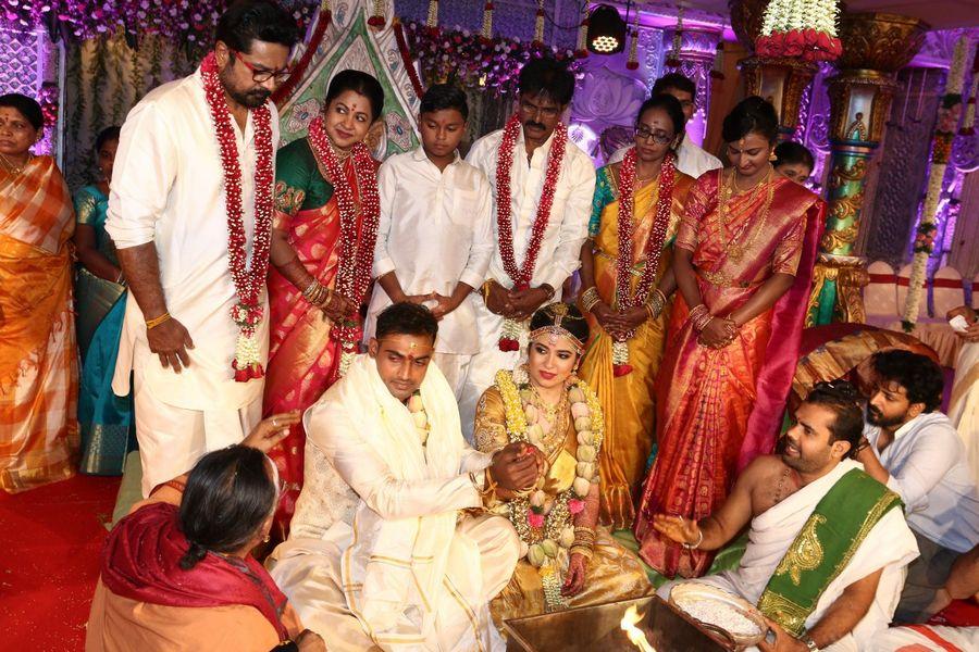 Radhika Daughter Rayane Wedding Ceremony Photos