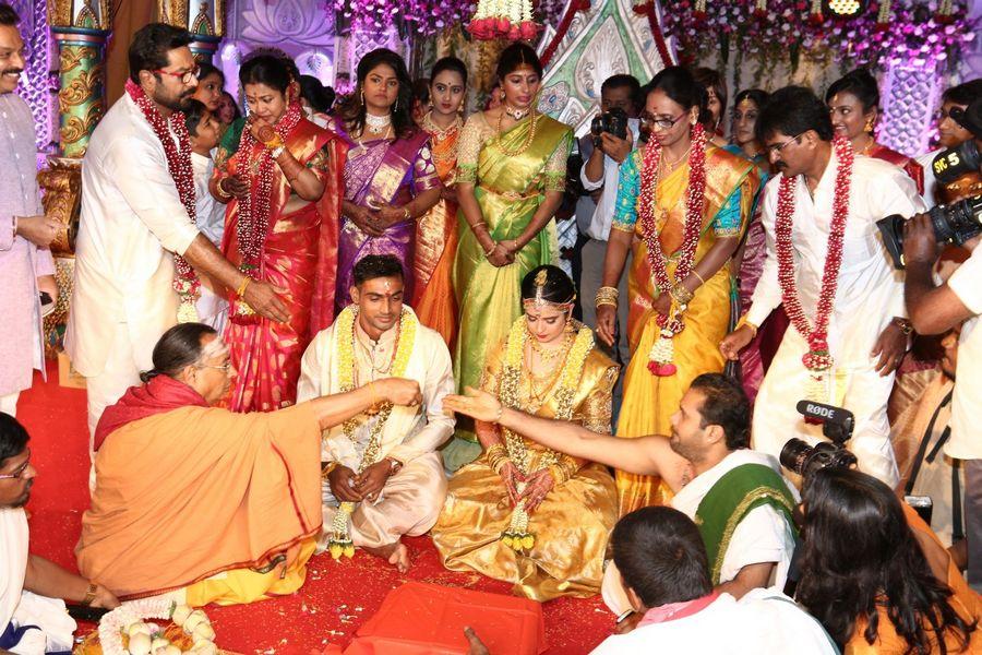 Radhika Daughter Rayane Wedding Ceremony Photos