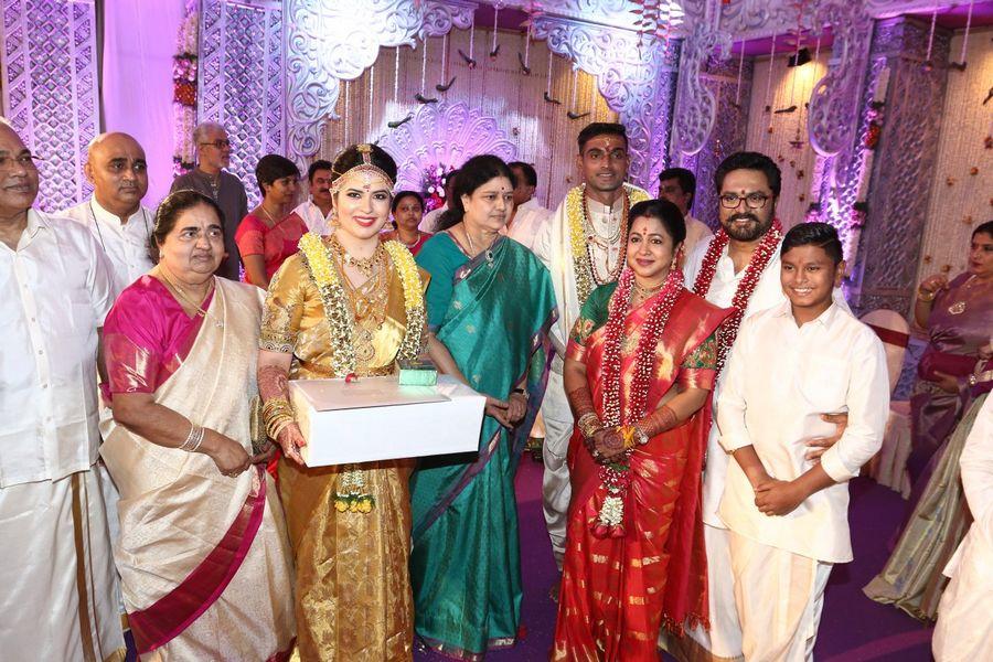 Radhika Daughter Rayane Wedding Ceremony Photos
