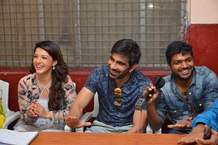 Raja The Great Movie Team at Devnar School Photos