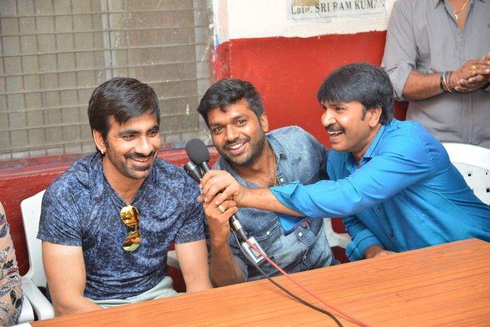 Raja The Great Movie Team at Devnar School Photos