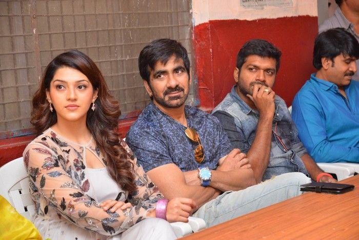 Raja The Great Movie Team at Devnar School Photos