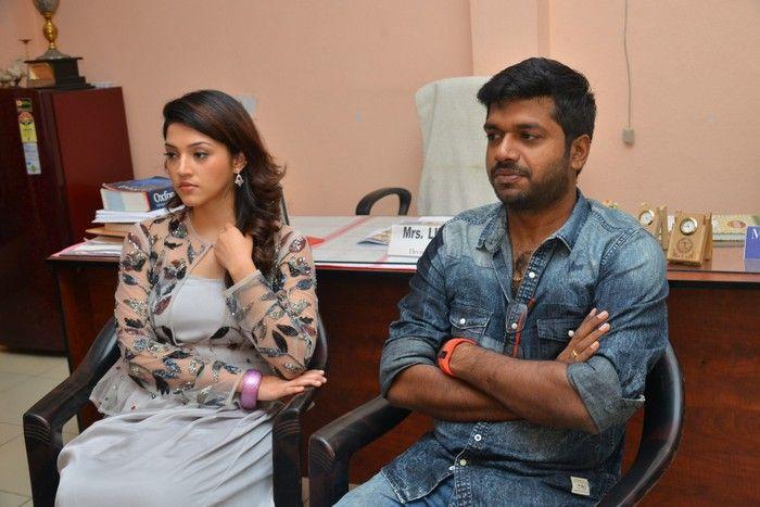 Raja The Great Movie Team at Devnar School Photos