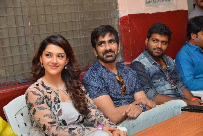 Raja The Great Movie Team at Devnar School Photos