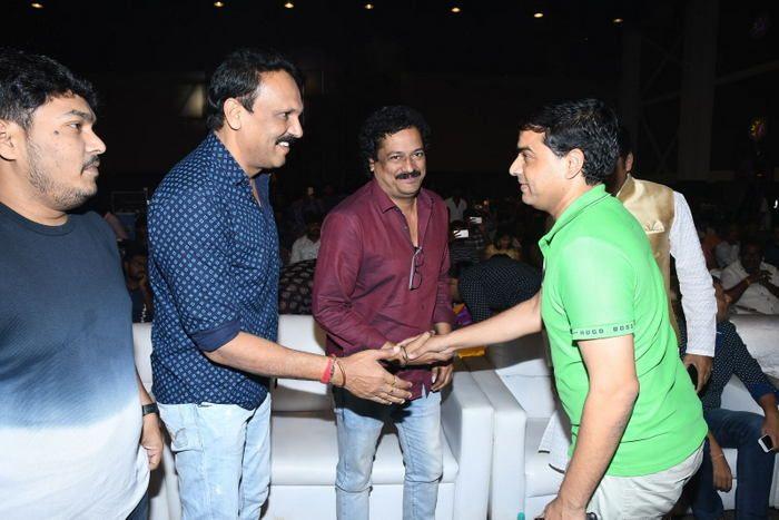 Raja The Great Pre Release Function Photos