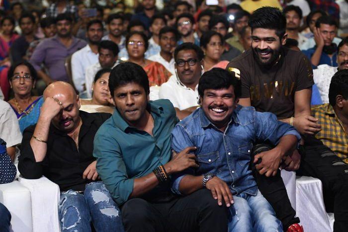 Raja The Great Pre Release Function Photos