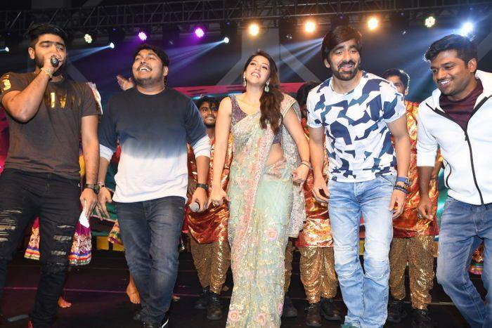 Raja The Great Pre Release Function Photos