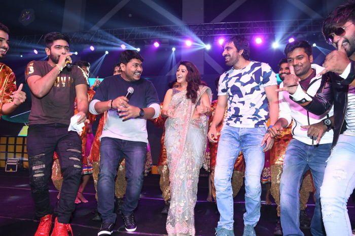 Raja The Great Pre Release Function Photos