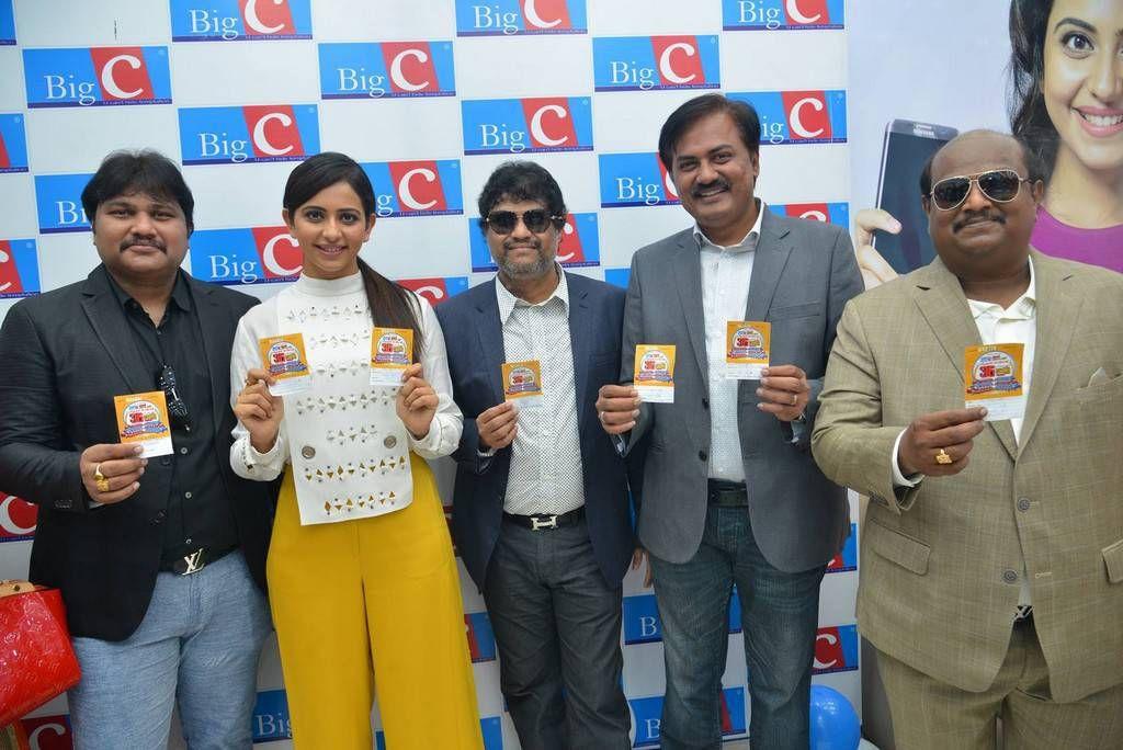 Rakul Preet Singh Stills At Big C Lucky Draw At Nellore