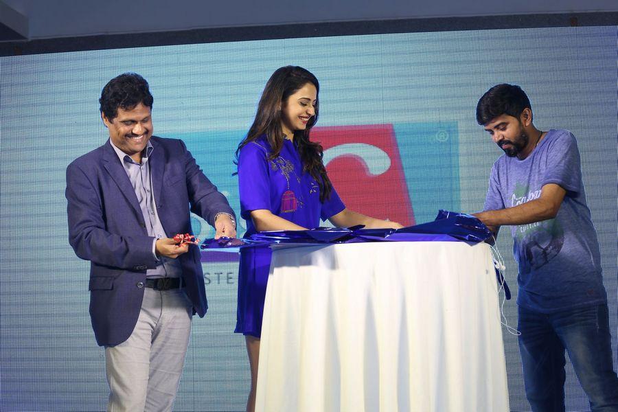 Rakul Preet Singh as BIG C New Brand Ambassador Photos