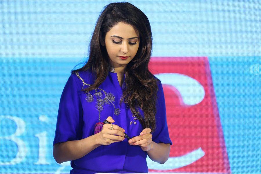 Rakul Preet Singh as BIG C New Brand Ambassador Photos