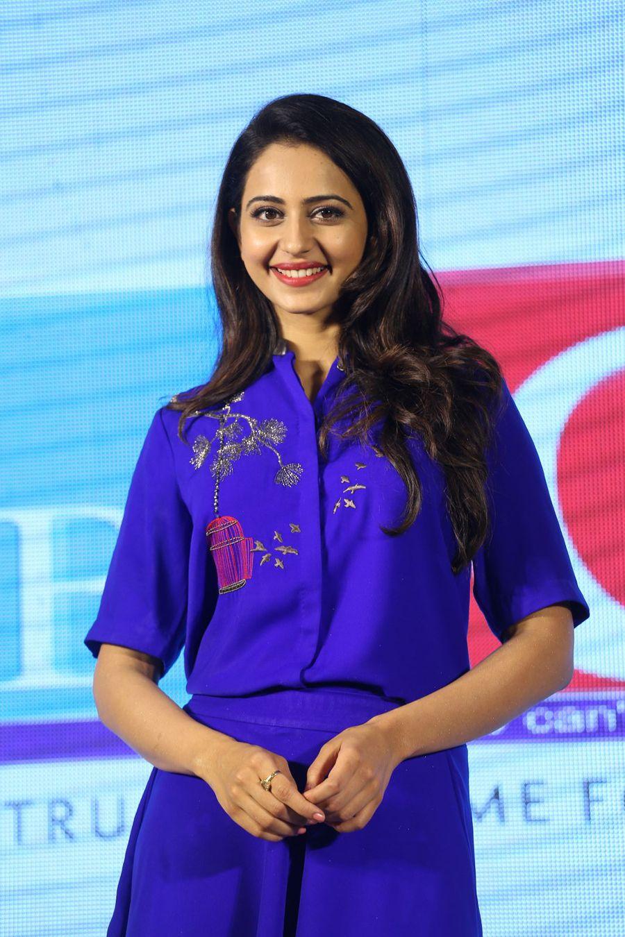 Rakul Preet Singh as BIG C New Brand Ambassador Photos