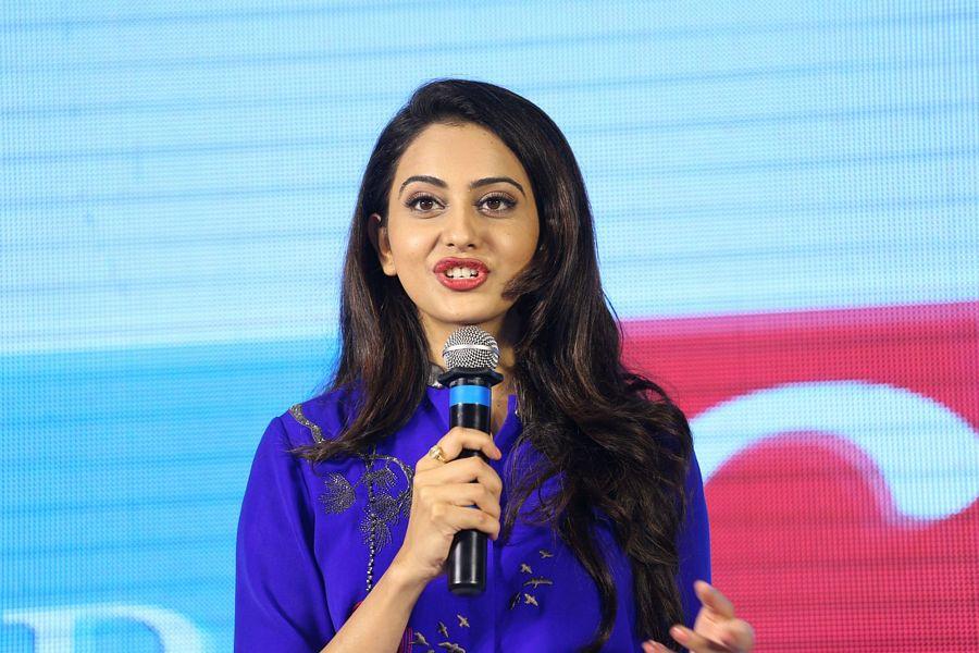 Rakul Preet Singh as BIG C New Brand Ambassador Photos