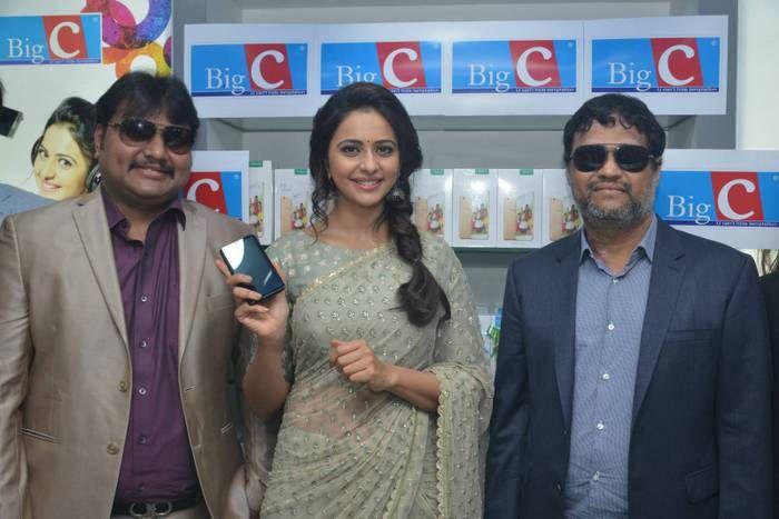 Rakul Preet Singh at Big C Show Room Launch Photos