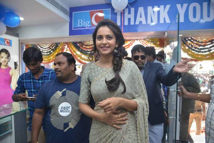 Rakul Preet Singh at Big C Show Room Launch Photos