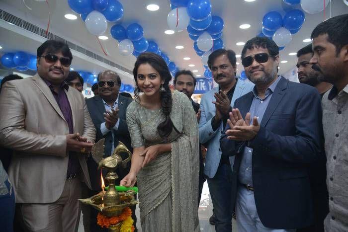 Rakul Preet Singh at Big C Show Room Launch Photos