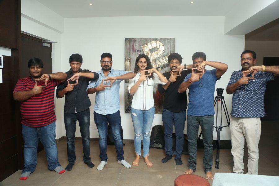 Rakul Releases Darshakudu Aakasam Dinchi megallo Song Photos