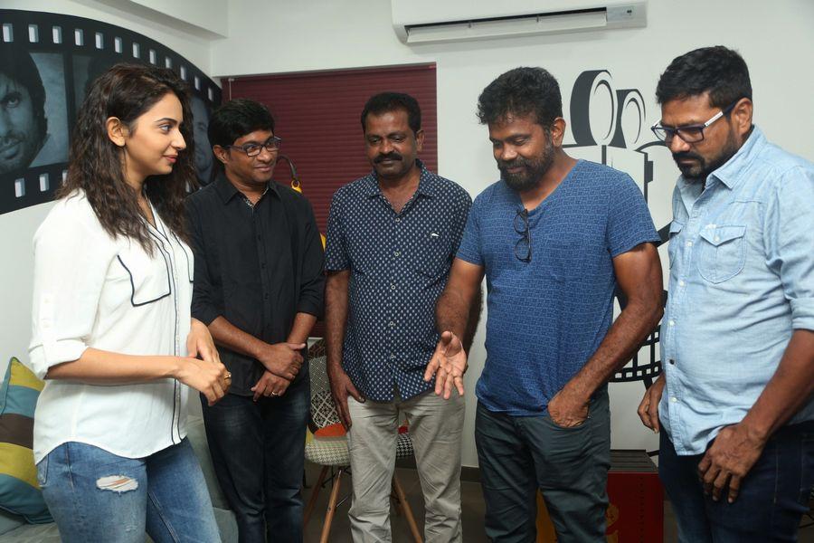 Rakul Releases Darshakudu Aakasam Dinchi megallo Song Photos