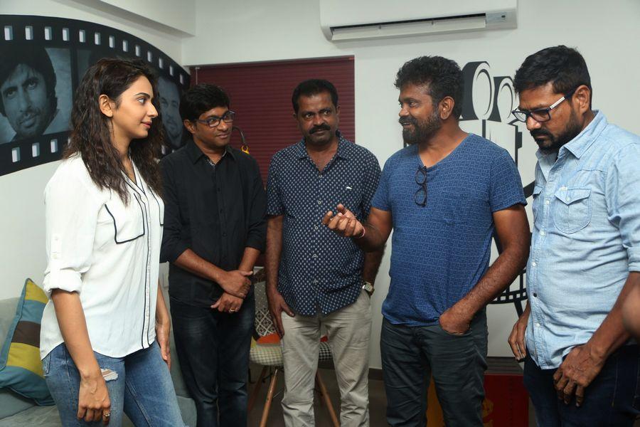 Rakul Releases Darshakudu Aakasam Dinchi megallo Song Photos