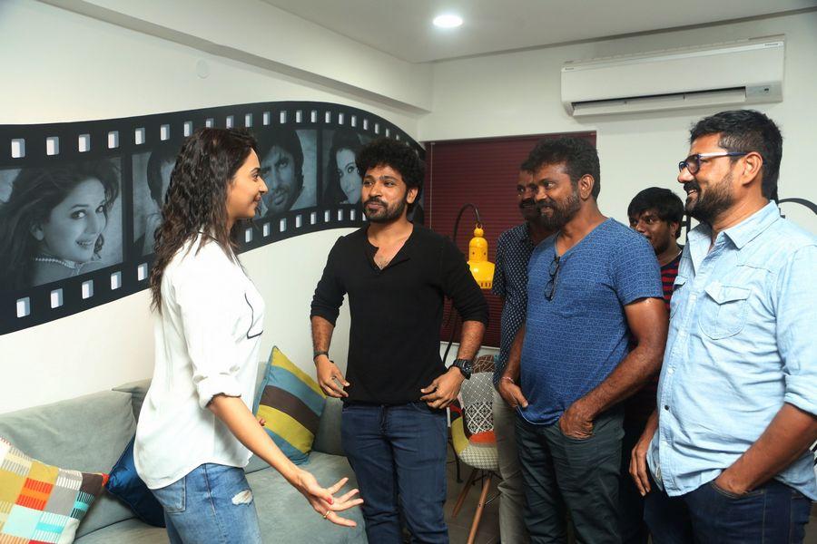 Rakul Releases Darshakudu Aakasam Dinchi megallo Song Photos