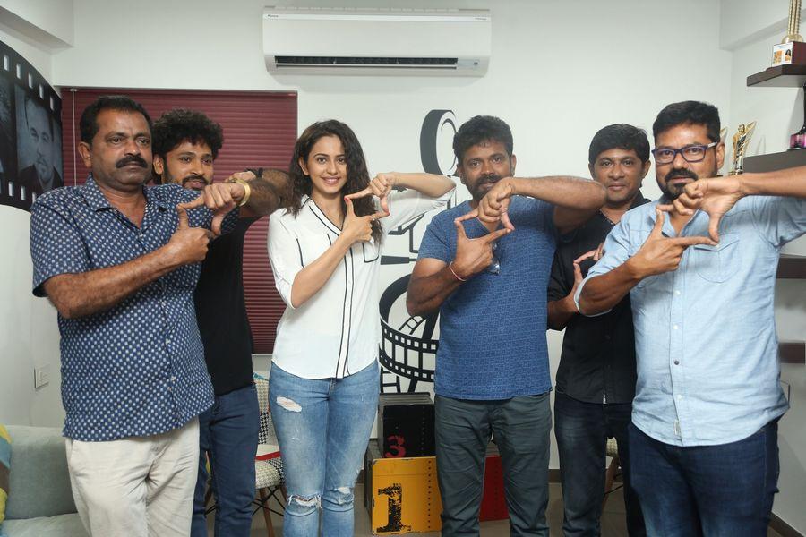 Rakul Releases Darshakudu Aakasam Dinchi megallo Song Photos