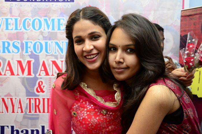 Ram & Lavanya Tripathi Stills At Cheers Foundation
