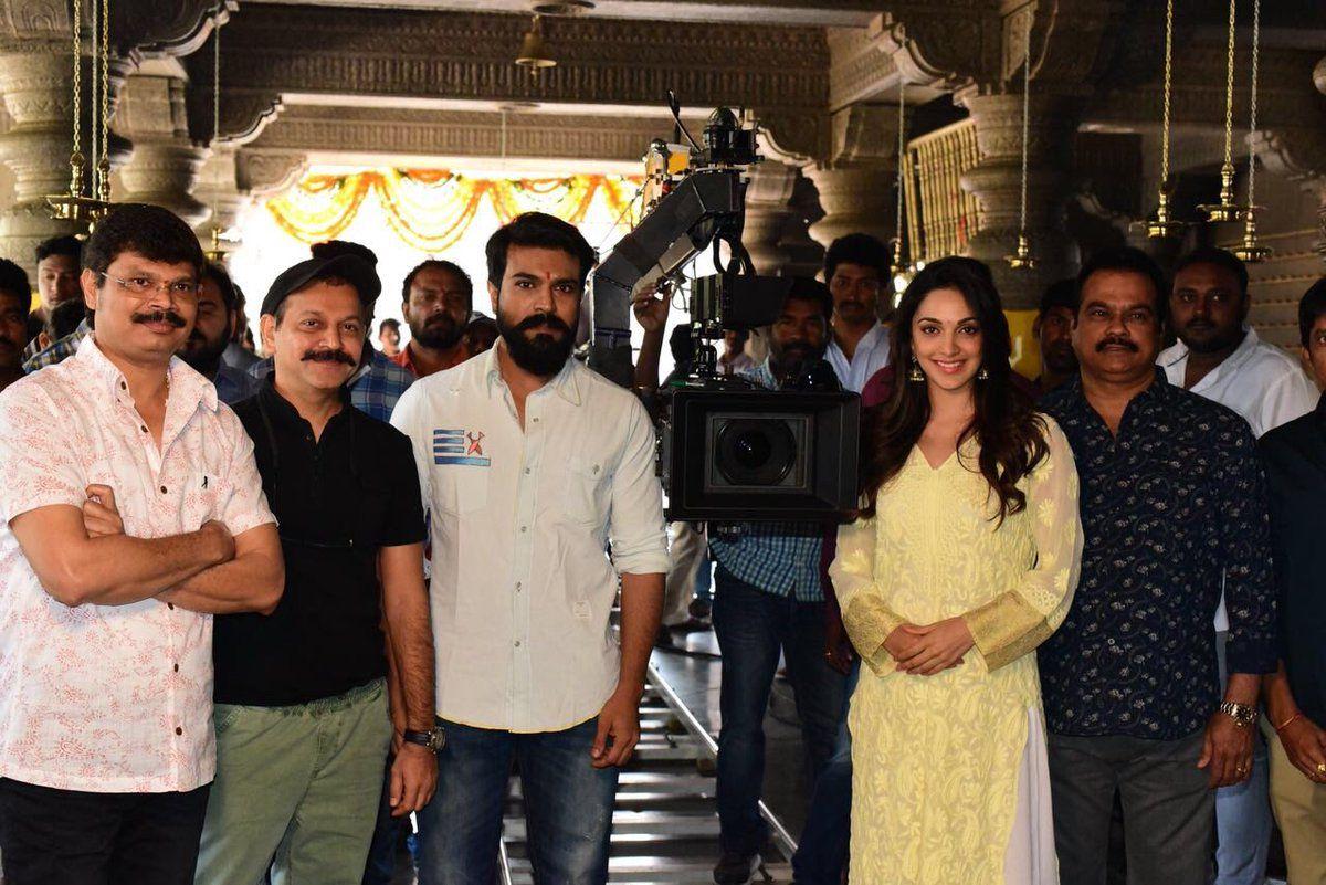 Ram Charan & Boyapati Srinu New Movie Launched Photos