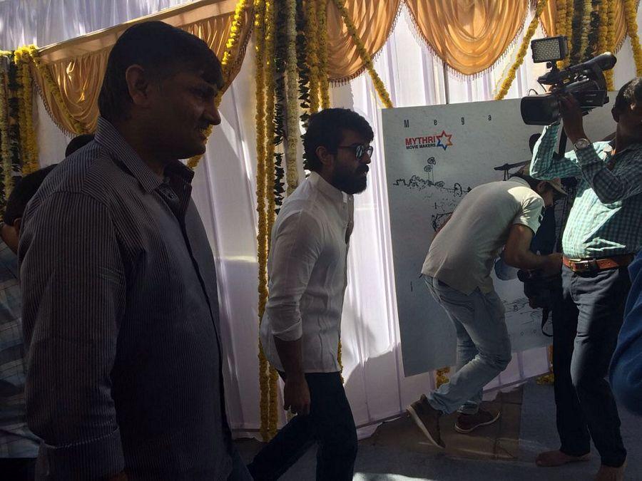Ram Charan & Sukumar New Movie Launch Photos