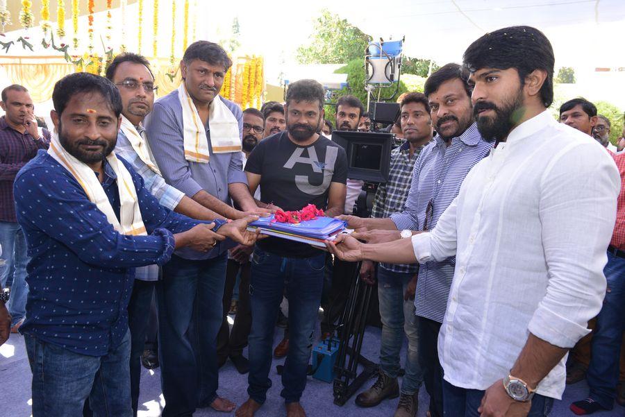 Ram Charan & Sukumar New Movie Launch Photos