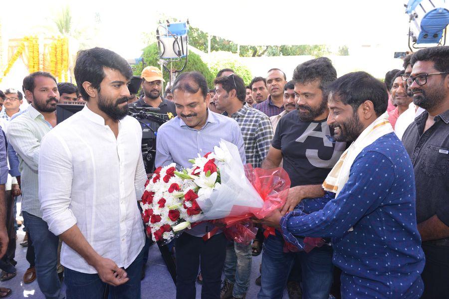 Ram Charan & Sukumar New Movie Launch Photos