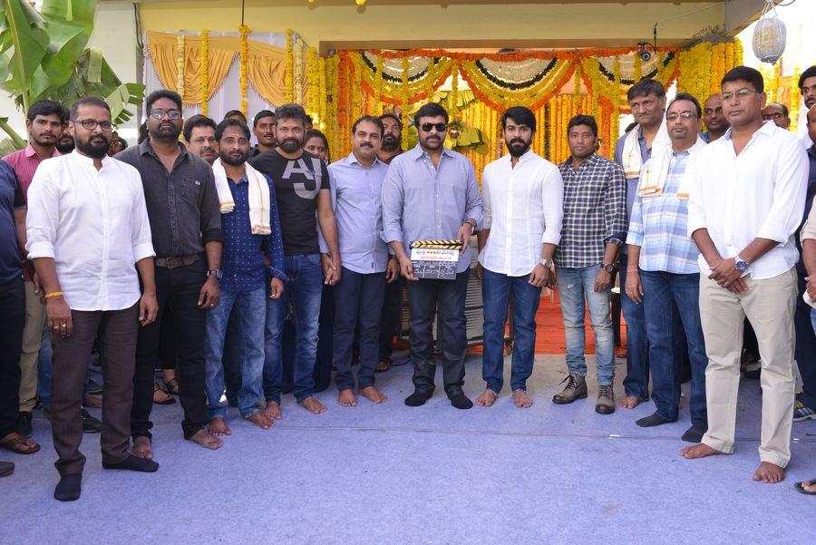 Ram Charan & Sukumar New Movie Launch Photos