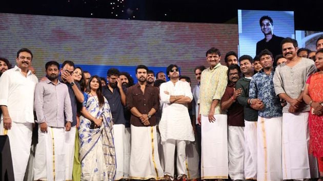Ram Charan Rangasthalam Success Meet Stills
