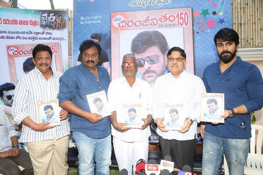 Ram Charan Stills at Chiranjeevitam Book Launch
