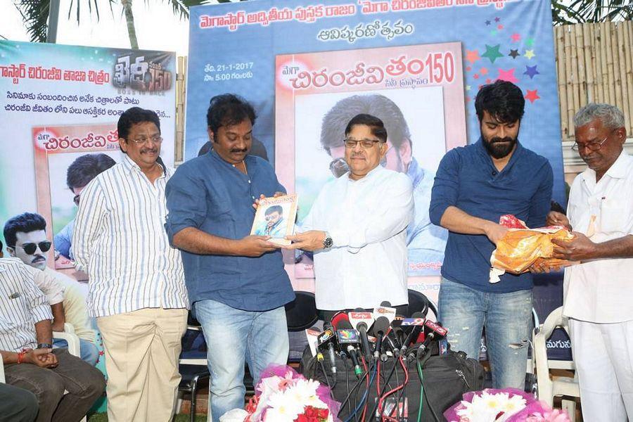 Ram Charan Stills at Chiranjeevitam Book Launch