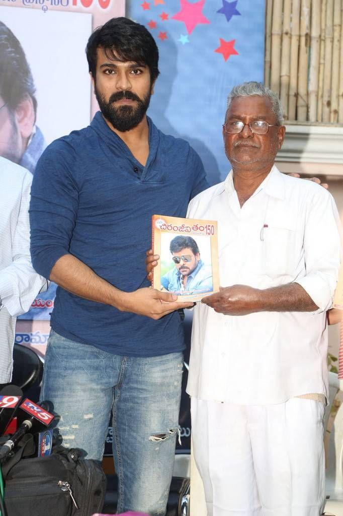 Ram Charan Stills at Chiranjeevitam Book Launch