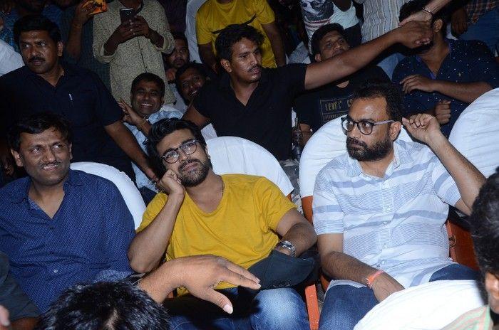 Ram Charan Watches Rangasthalam at Sudarshan Theater