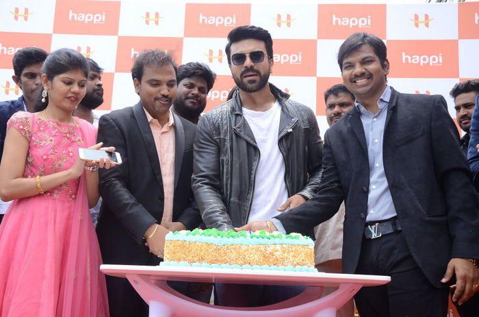Ram Charan at Happi Mobile Store Launch Photos