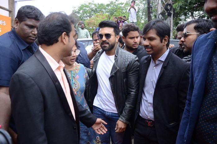 Ram Charan at Happi Mobile Store Launch Photos