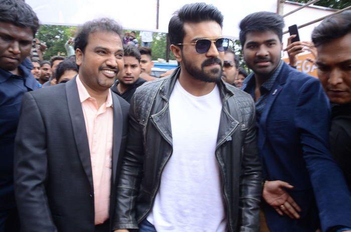 Ram Charan at Happi Mobile Store Launch Photos