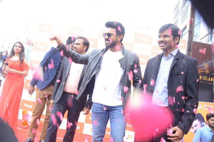 Ram Charan at Happi Mobile Store Launch Photos