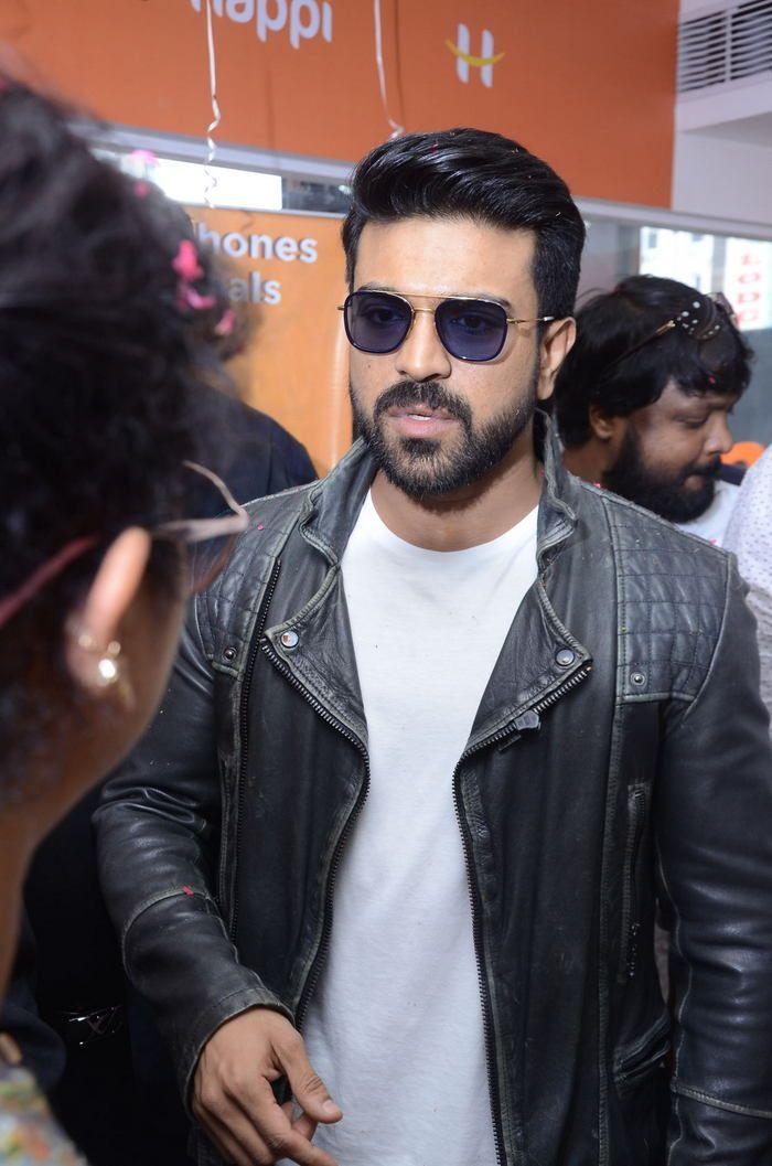 Ram Charan at Happi Mobile Store Launch Photos