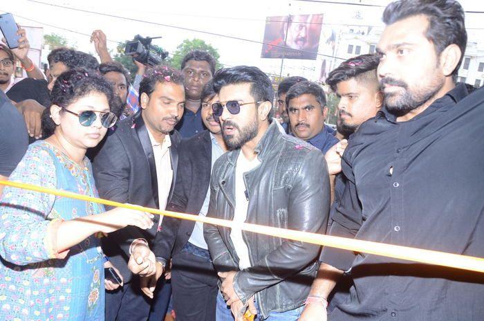 Ram Charan at Happi Mobile Store Launch Photos