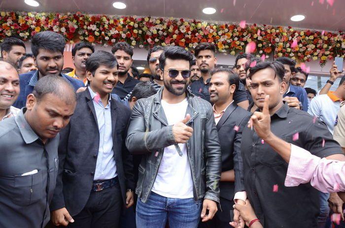 Ram Charan at Happi Mobile Store Launch Photos