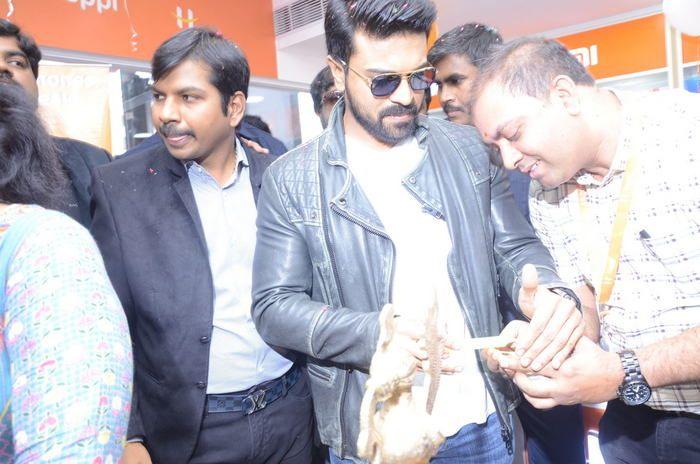 Ram Charan at Happi Mobile Store Launch Photos