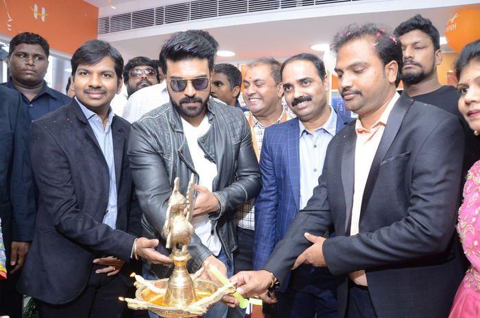 Ram Charan at Happi Mobile Store Launch Photos