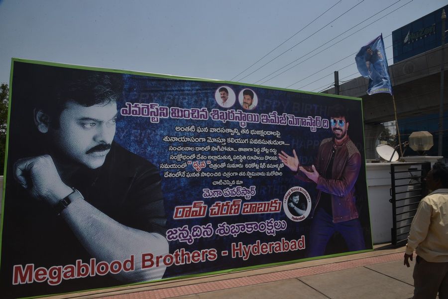 Ramcharan Birthday Celebrations at Chiranjeevi Blood Bank