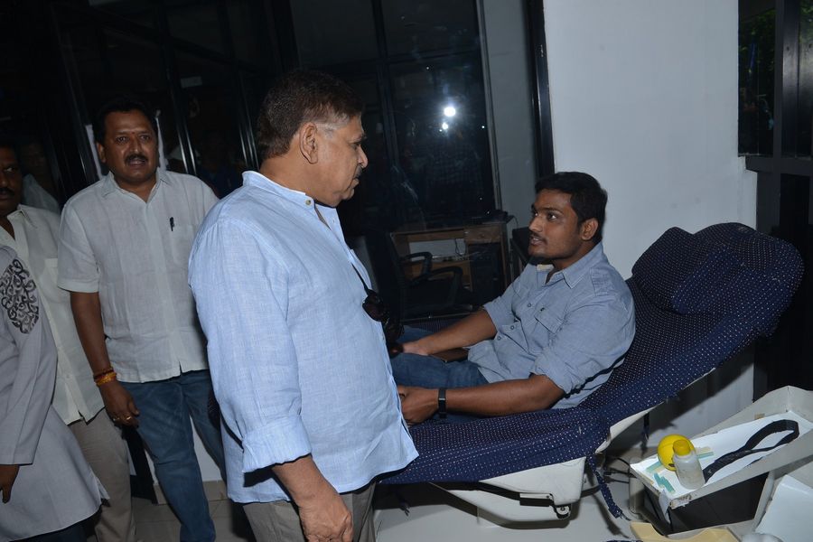 Ramcharan Birthday Celebrations at Chiranjeevi Blood Bank