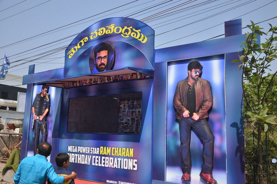 Ramcharan Birthday Celebrations at Chiranjeevi Blood Bank