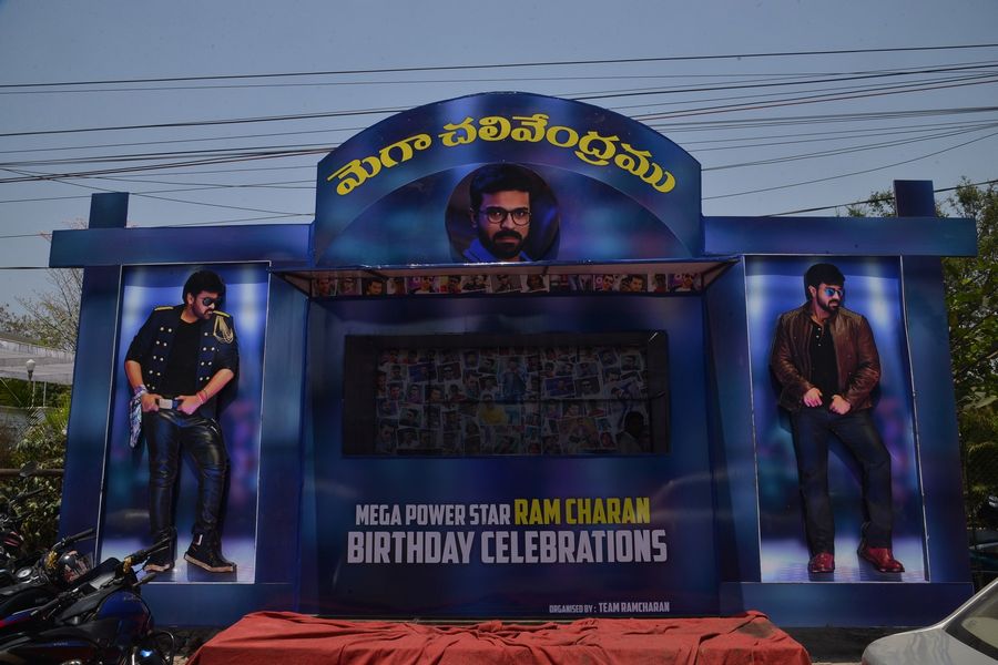 Ramcharan Birthday Celebrations at Chiranjeevi Blood Bank