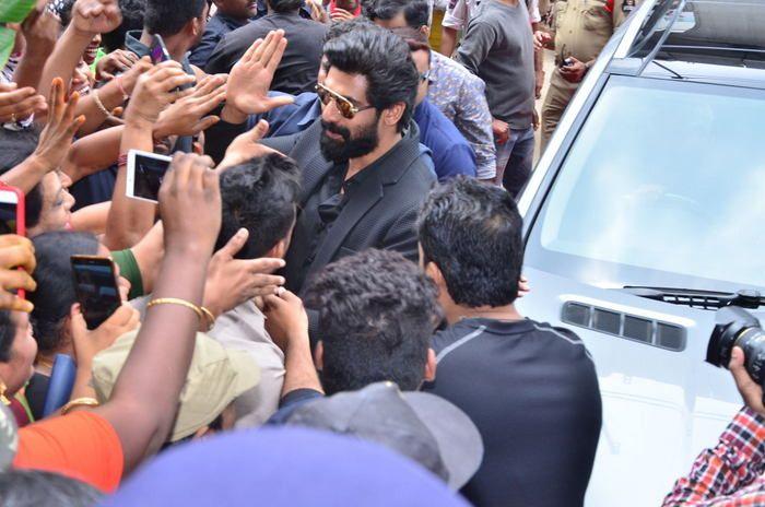 Rana, Vijay & Anu Emmanuel at KLM Shopping Mall Launch Photos